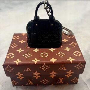 Mini Purse Keychain Charm with Gift Box